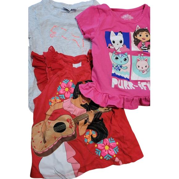Girls Clothing Bundle Size 4t Tops and Pants - Picture 1 of 5